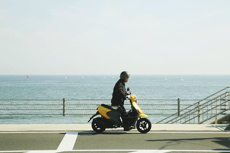 Un scooter électrique
