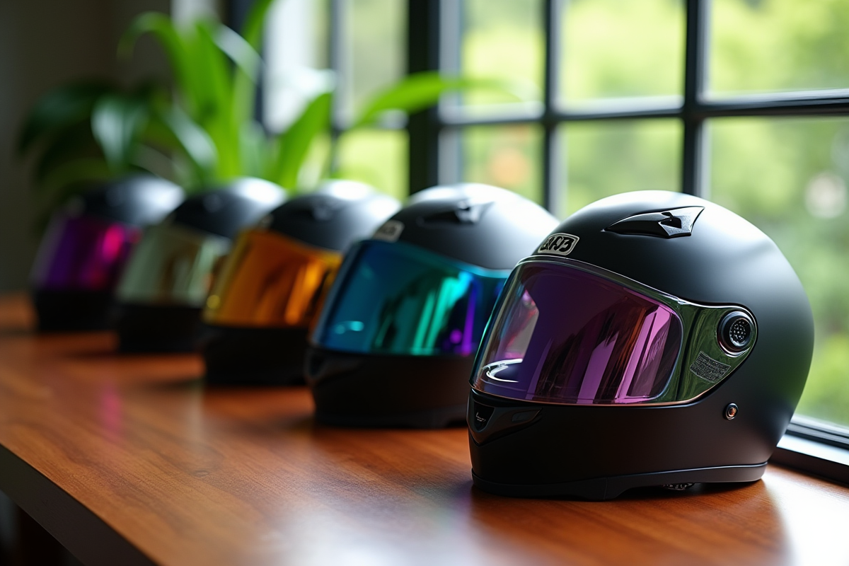 visière moto